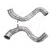 MERCEDES BENZ AMG W205 C63 with heat shield Downpipe