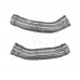 MERCEDES BENZ AMG W205 C63 with heat shield Downpipe